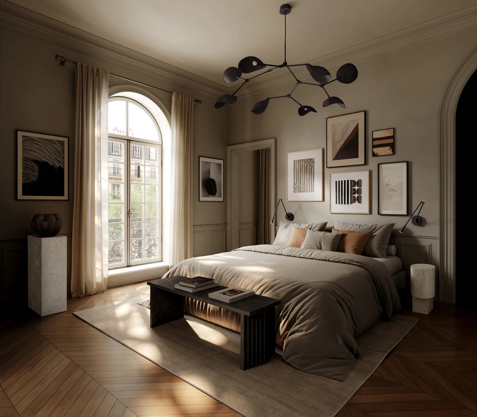 Aplique Snake, Burned Black 101 Copenhagen