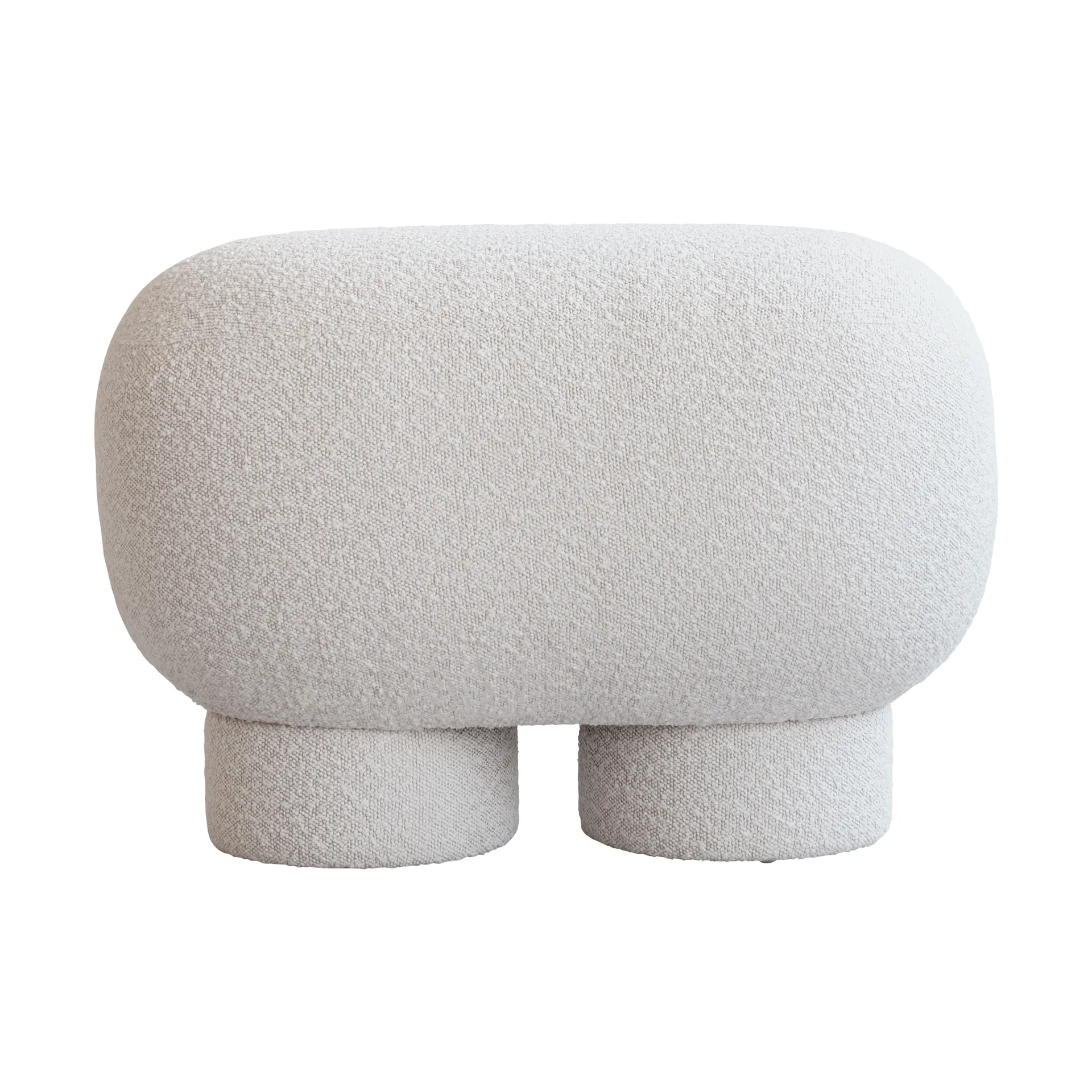 Banco Big Foot petit 70x47 cm, Bouclé 101 Copenhagen