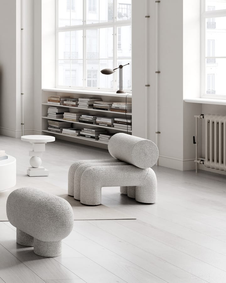 Banco Big Foot petit, Nubuck 101 Copenhagen