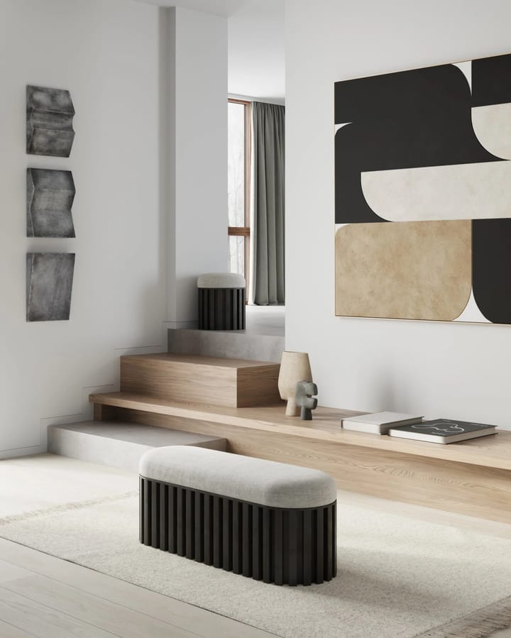 Banco Tribu lino, coffee-white chalk 101 Copenhagen