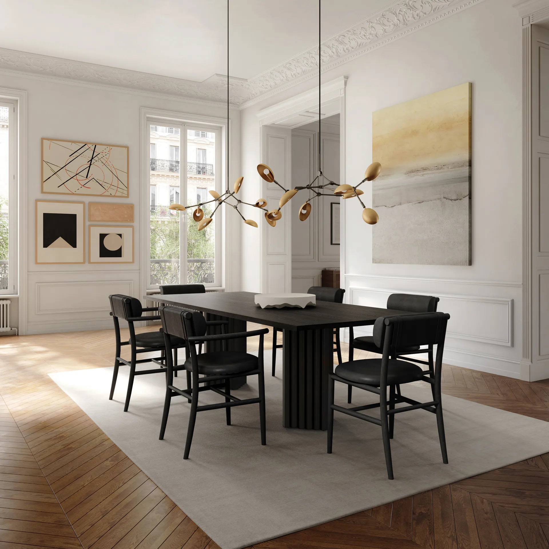 Bandeja decorativa Iwa, Abedul, Ø43 101 Copenhagen