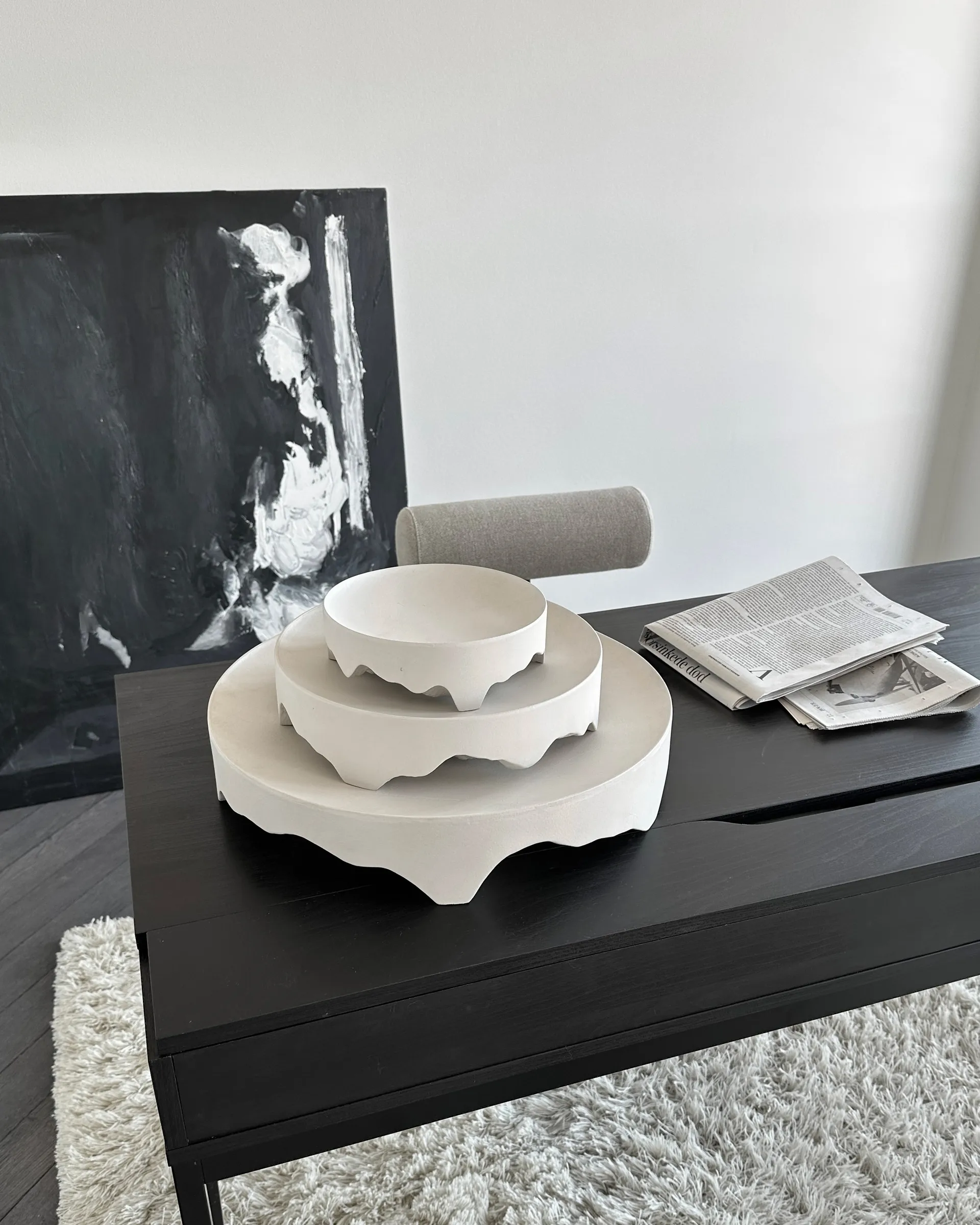 Bandeja decorativa Iwa, Abedul, Ø43 101 Copenhagen