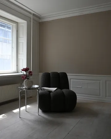 Butaca de jardín Toe bouclé - Taupe profundo - 101 Copenhagen