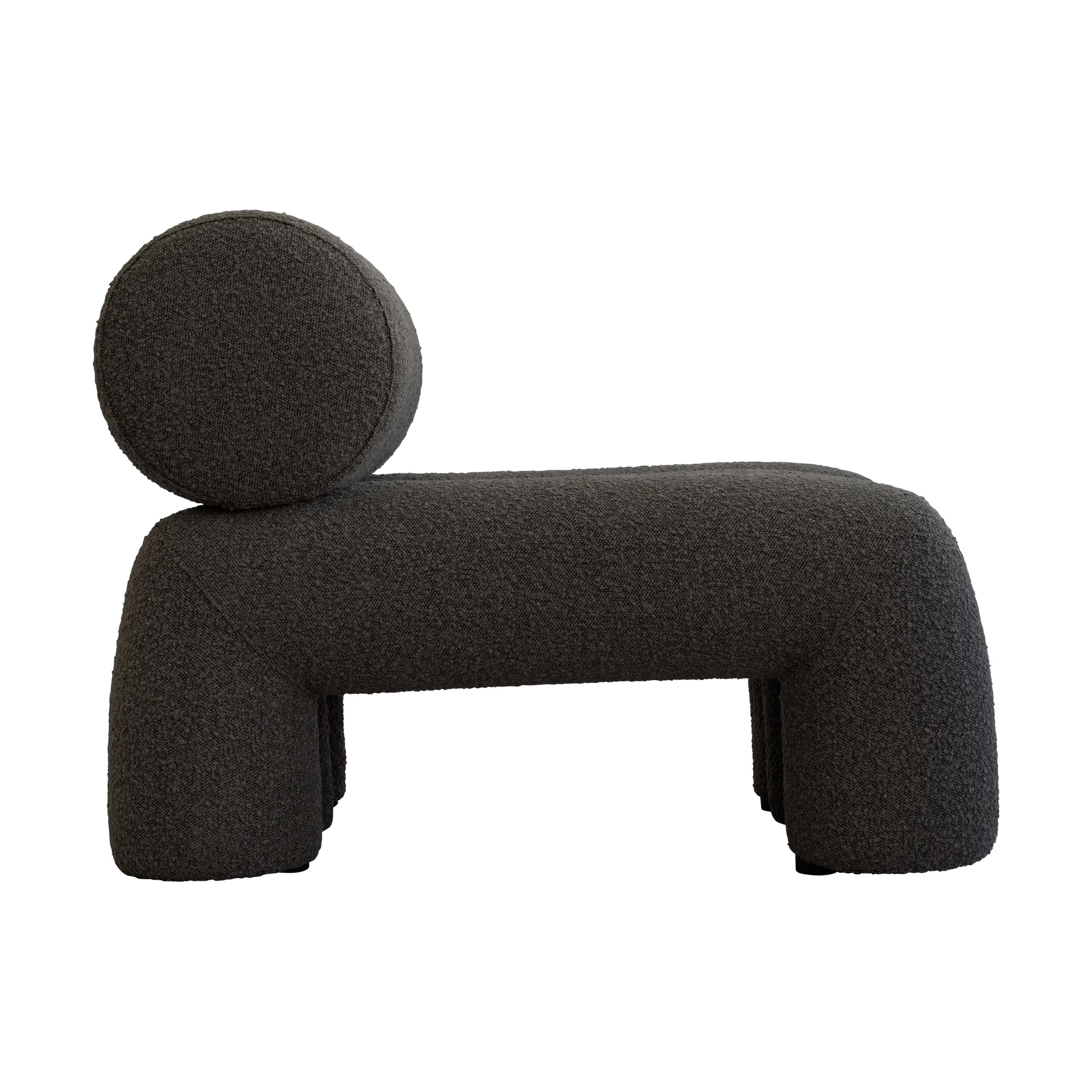 Butaca Foku Chair, Deep taupe 101 Copenhagen