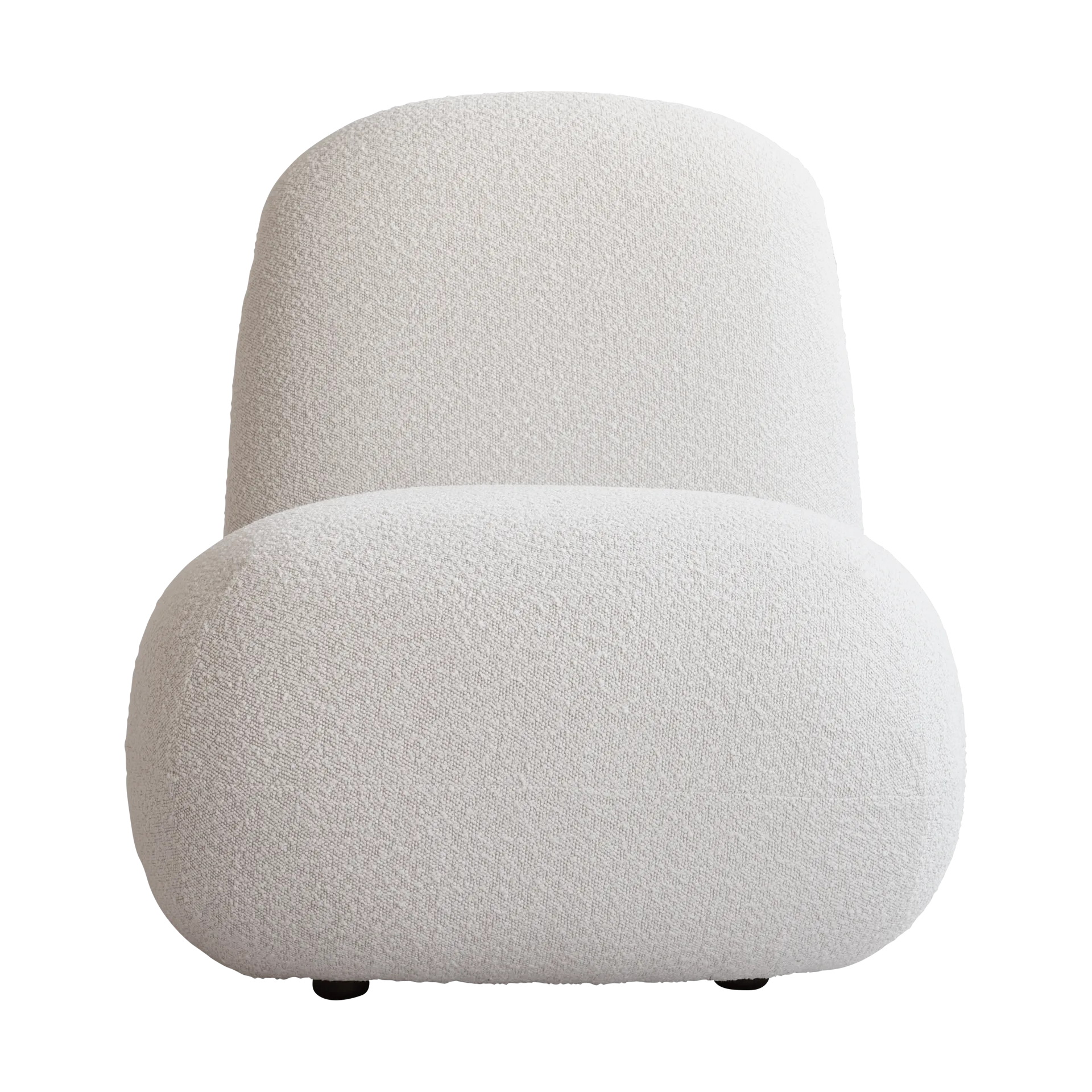 Butaca Toe Chair Flat 92x75 cm, Bouclé 101 Copenhagen