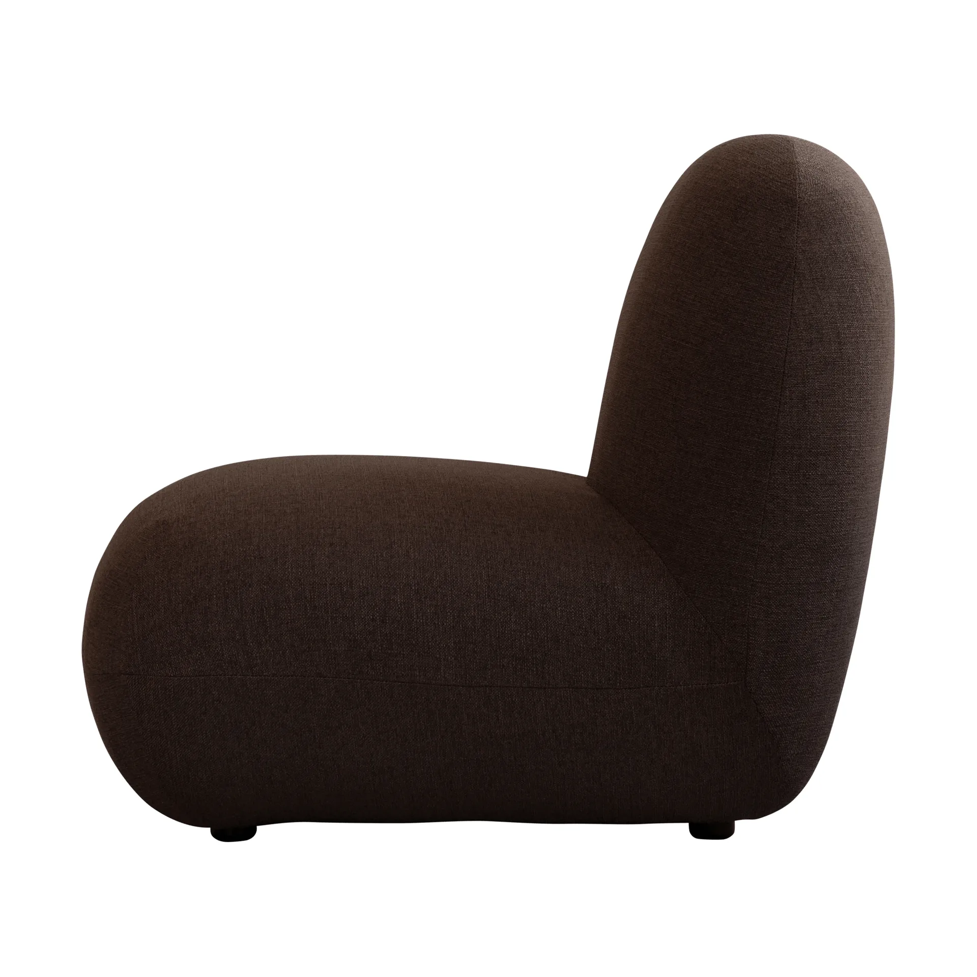 Butaca Toe Chair Flat 92x75 cm, Dark brown 101 Copenhagen