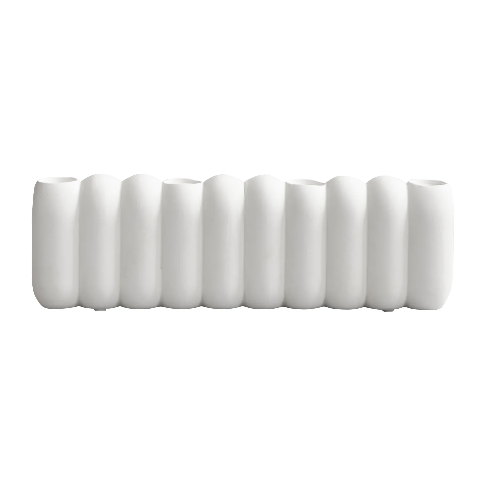 Candelabro Tube Bone white, 11x35 cm  101 Copenhagen