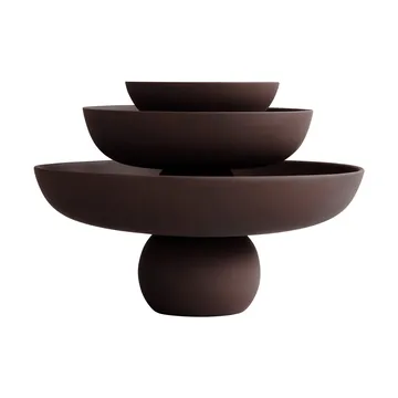 Cuenco Baburu Ø20 cm - Chocolate brown - 101 Copenhagen