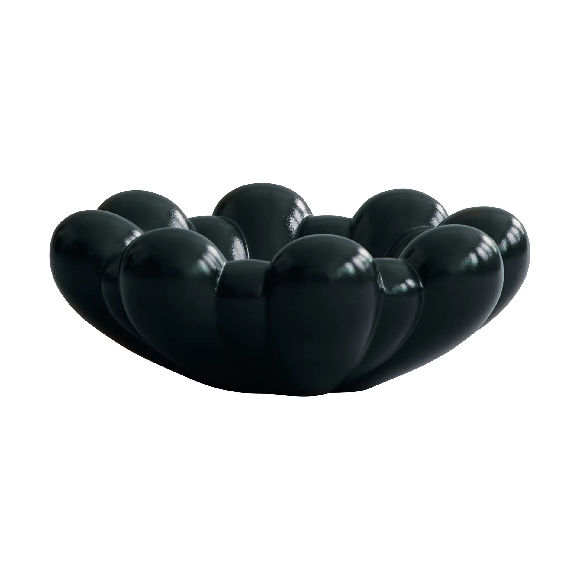 Cuenco grande Bloom tray, Dark green 101 Copenhagen