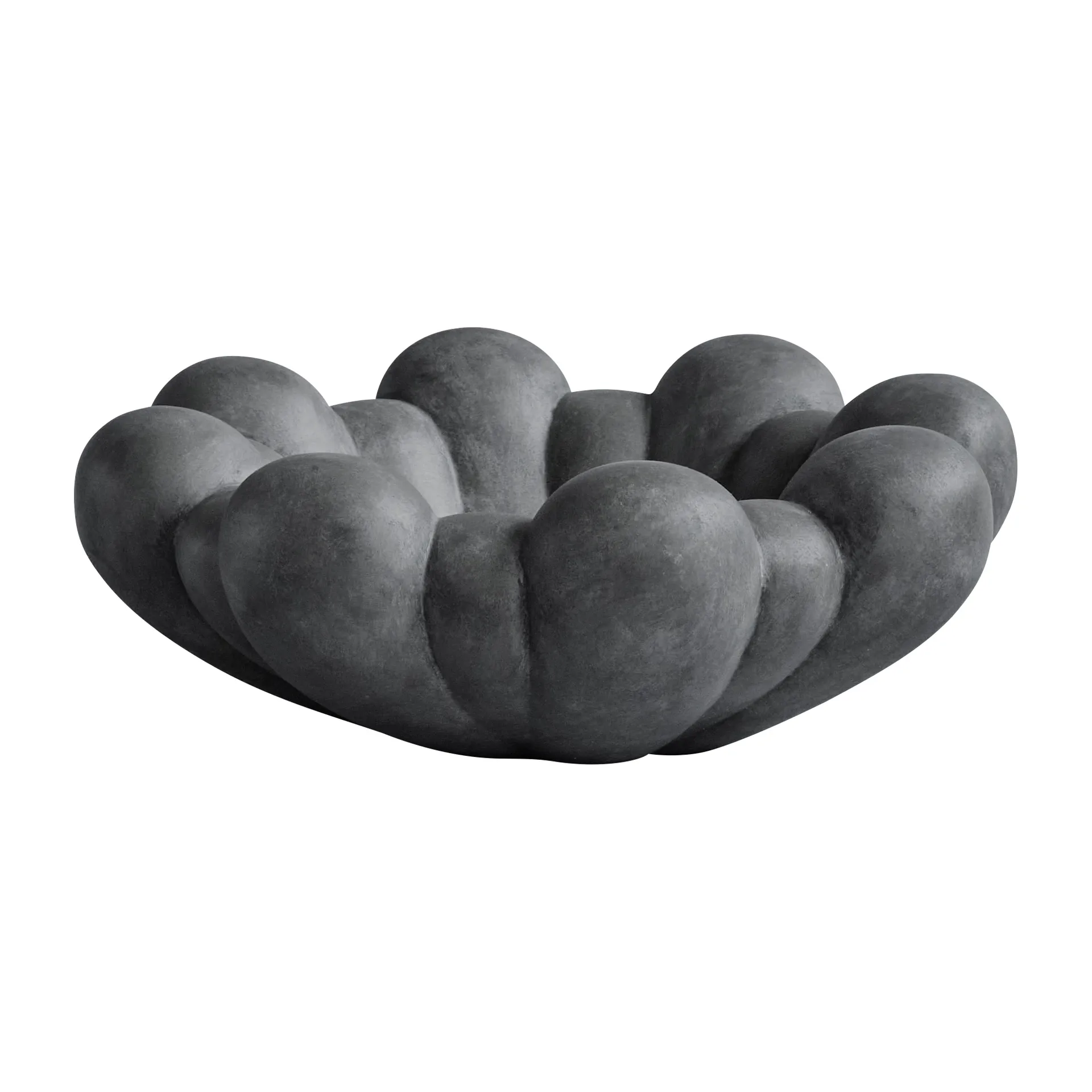 Cuenco grande Bloom tray, Gris oscuro 101 Copenhagen
