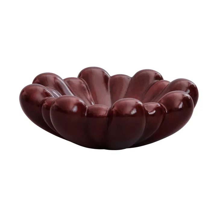 Cuenco medio Bloom Tray Ø28,5 cm - Maroon - 101 Copenhagen