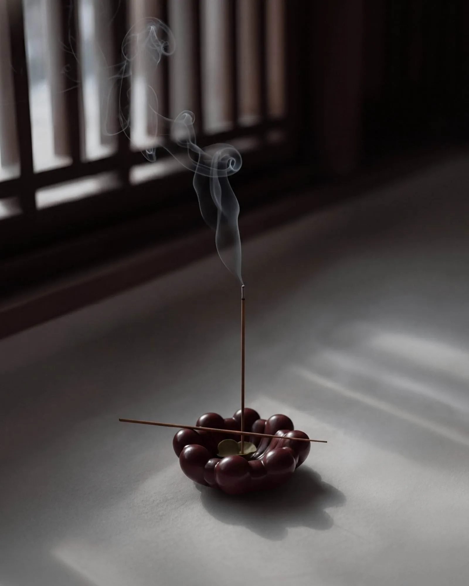 Cuenco mini Bloom tray, Maroon 101 Copenhagen