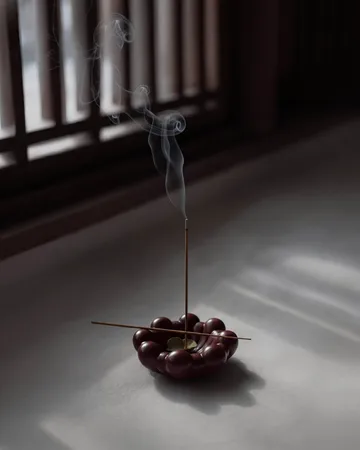 Cuenco mini Bloom tray - Maroon - 101 Copenhagen