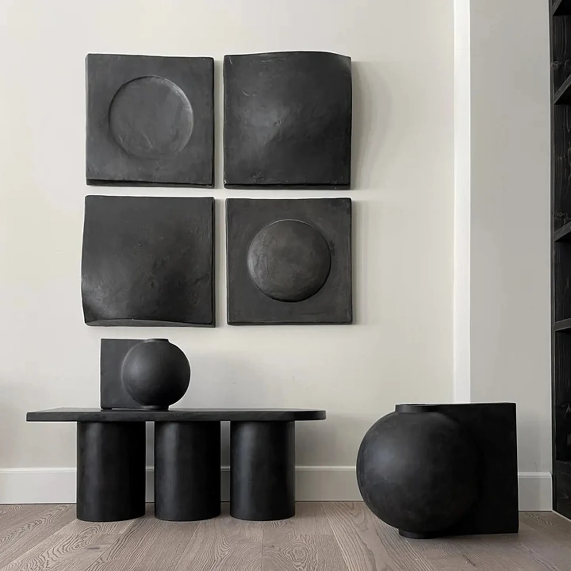 Decoración de pared Sculpt Art Bubble 58x58 cm, Coffee 101 Copenhagen