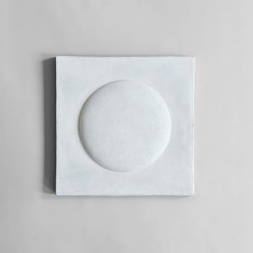 Decoración de pared Sculpt Art Shield 58x58 cm - Chalk white - 101 Copenhagen