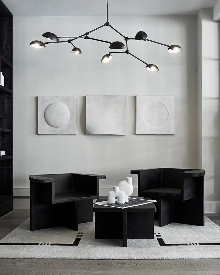 Decoración de pared Sculpt Art Void 58x58 cm, Chalk white 101 Copenhagen