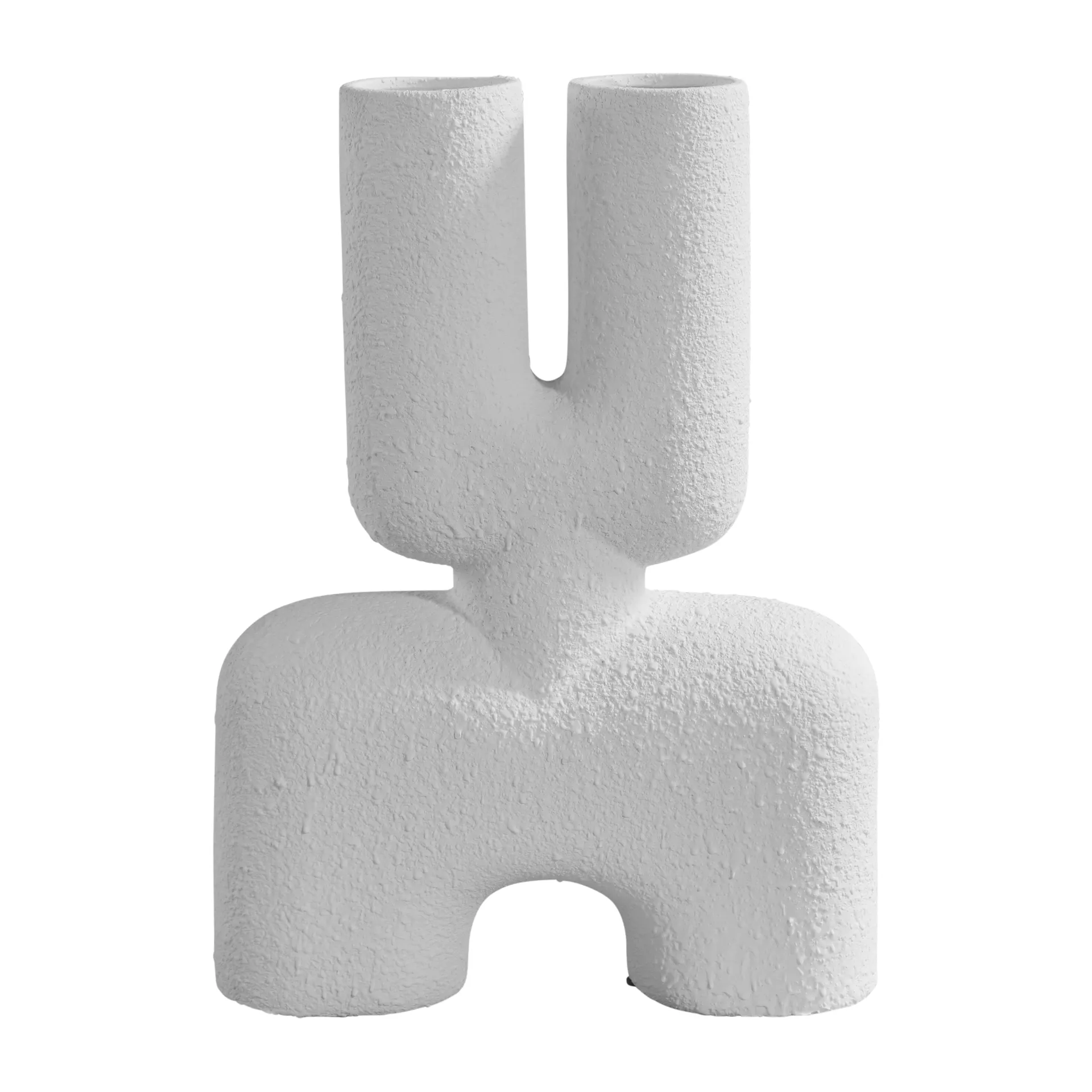 Jarrón Cobra Double Medio 34x47 cm, Bubble White 101 Copenhagen