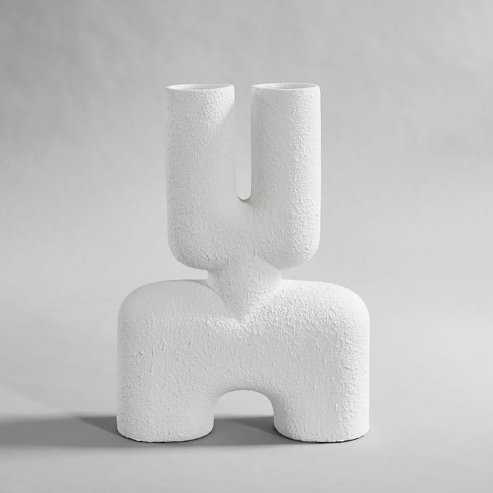 Jarrón Cobra Double Medio 34x47 cm, Bubble White 101 Copenhagen