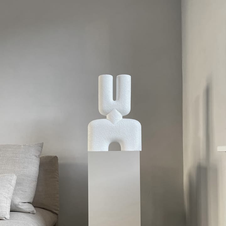 Jarrón Cobra Double Medio 34x47 cm, Bubble White 101 Copenhagen