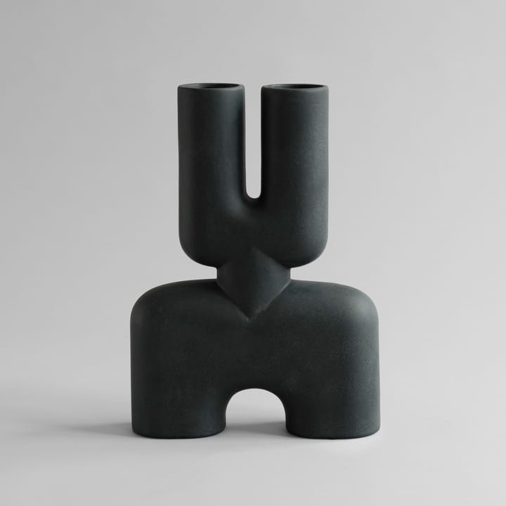 Jarrón Cobra Double Medio 34x47 cm, Negro 101 Copenhagen