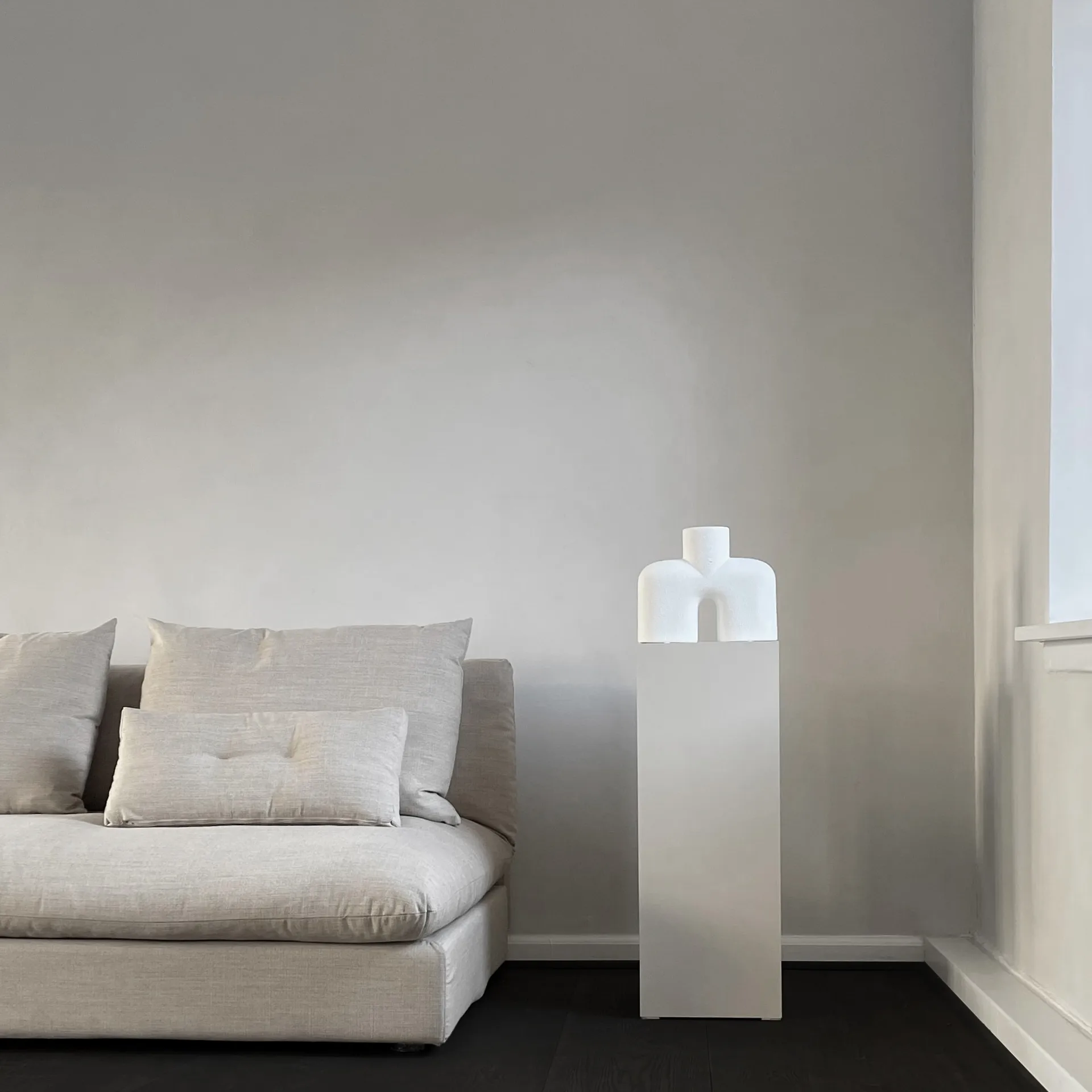 Jarrón Cobra Uno Medio, Bubble White 101 Copenhagen