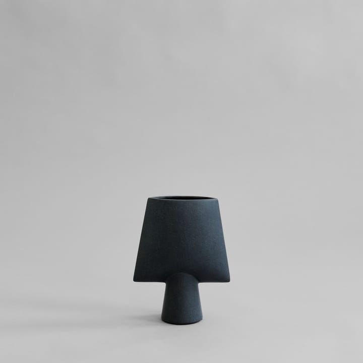 Jarrón cuadrado mini Sphere, Negro 101 Copenhagen