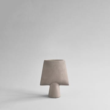 Jarrón cuadrado mini Sphere - Taupe - 101 Copenhagen