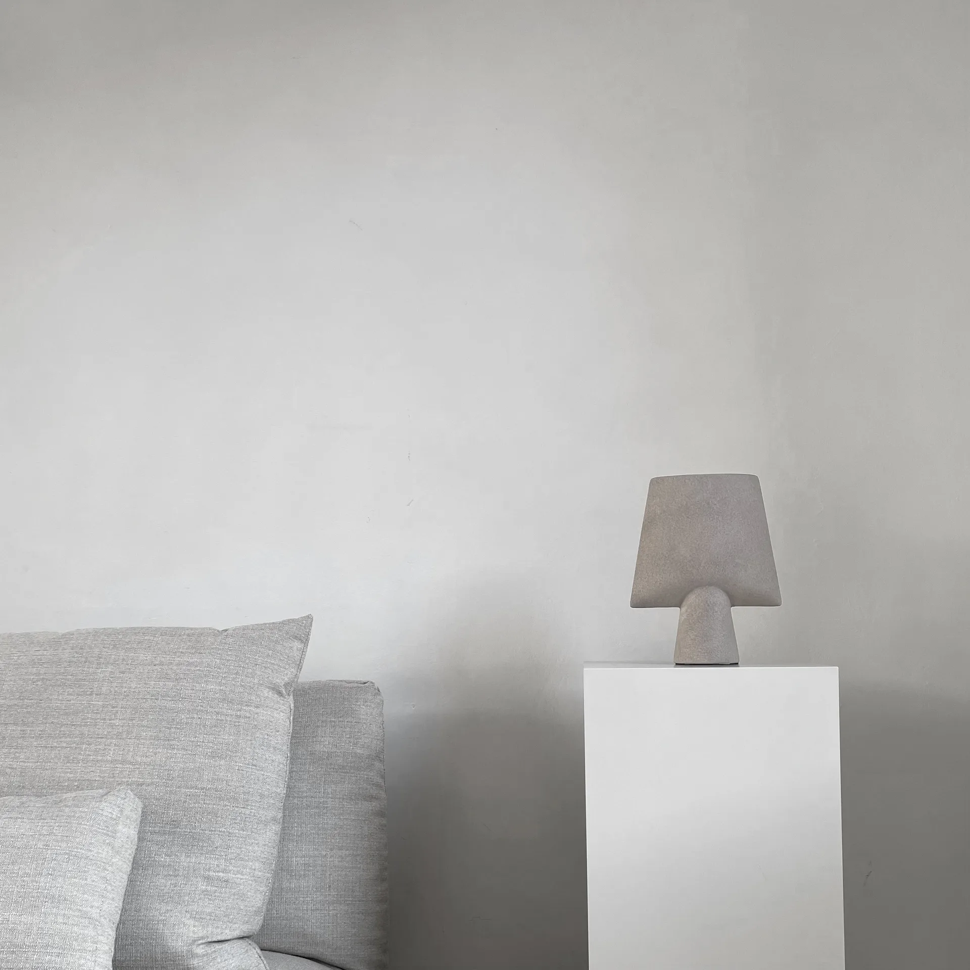 Jarrón cuadrado mini Sphere, Taupe 101 Copenhagen