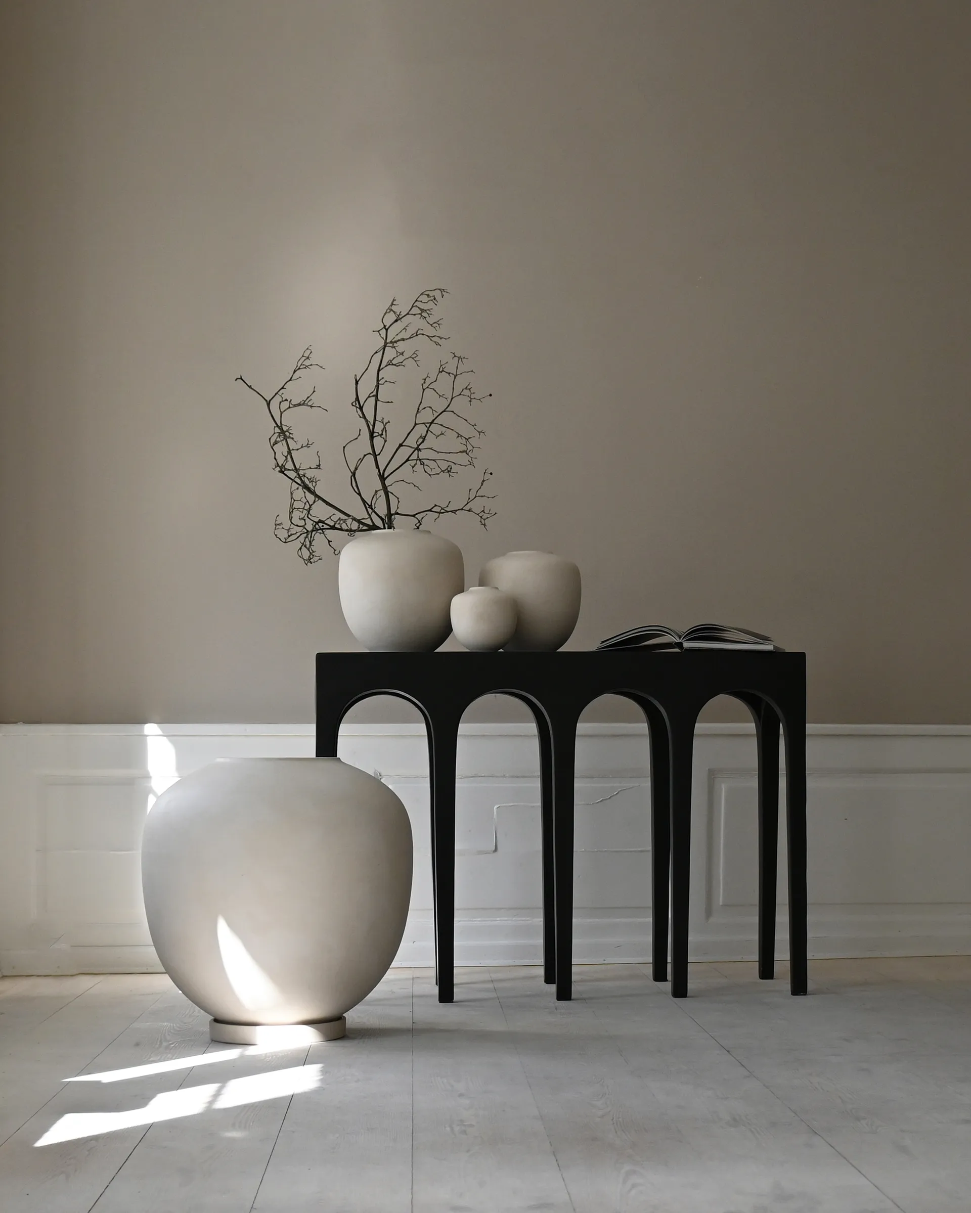 Jarrón grande Sunao 55 cm, Birch 101 Copenhagen