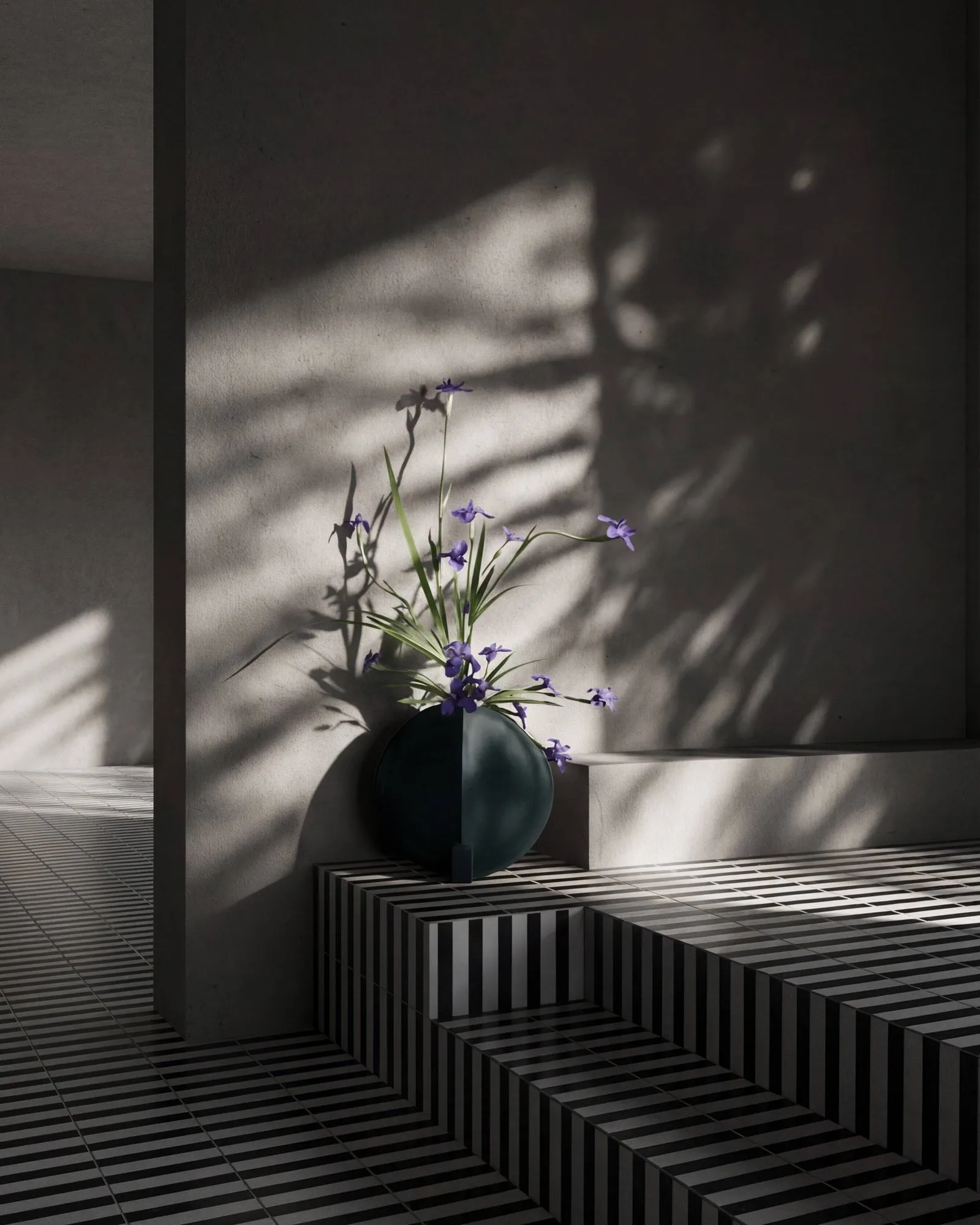 Jarrón Guggenheim , Dark green 101 Copenhagen