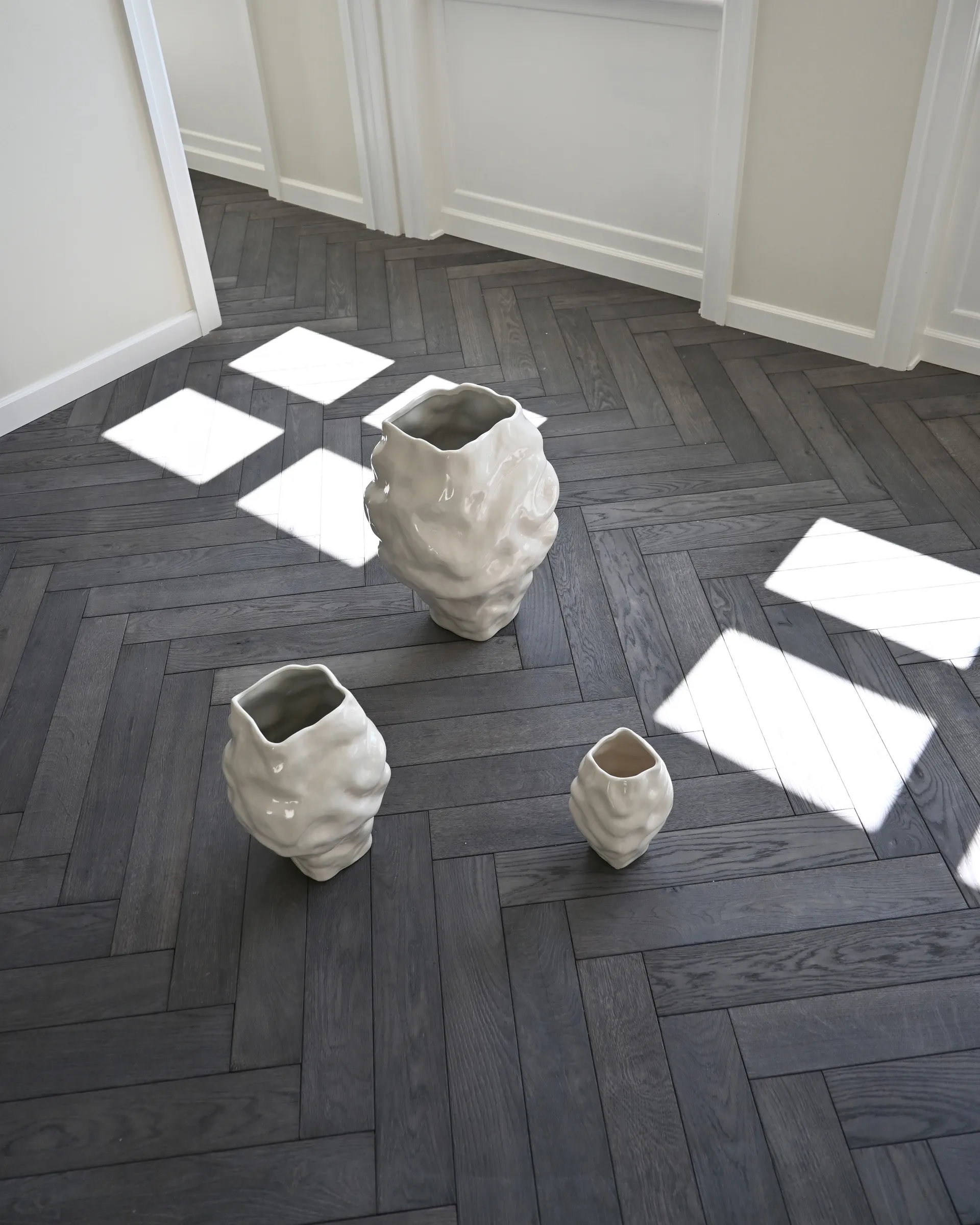 Jarrón Katachi mini, High glaze birch 101 Copenhagen