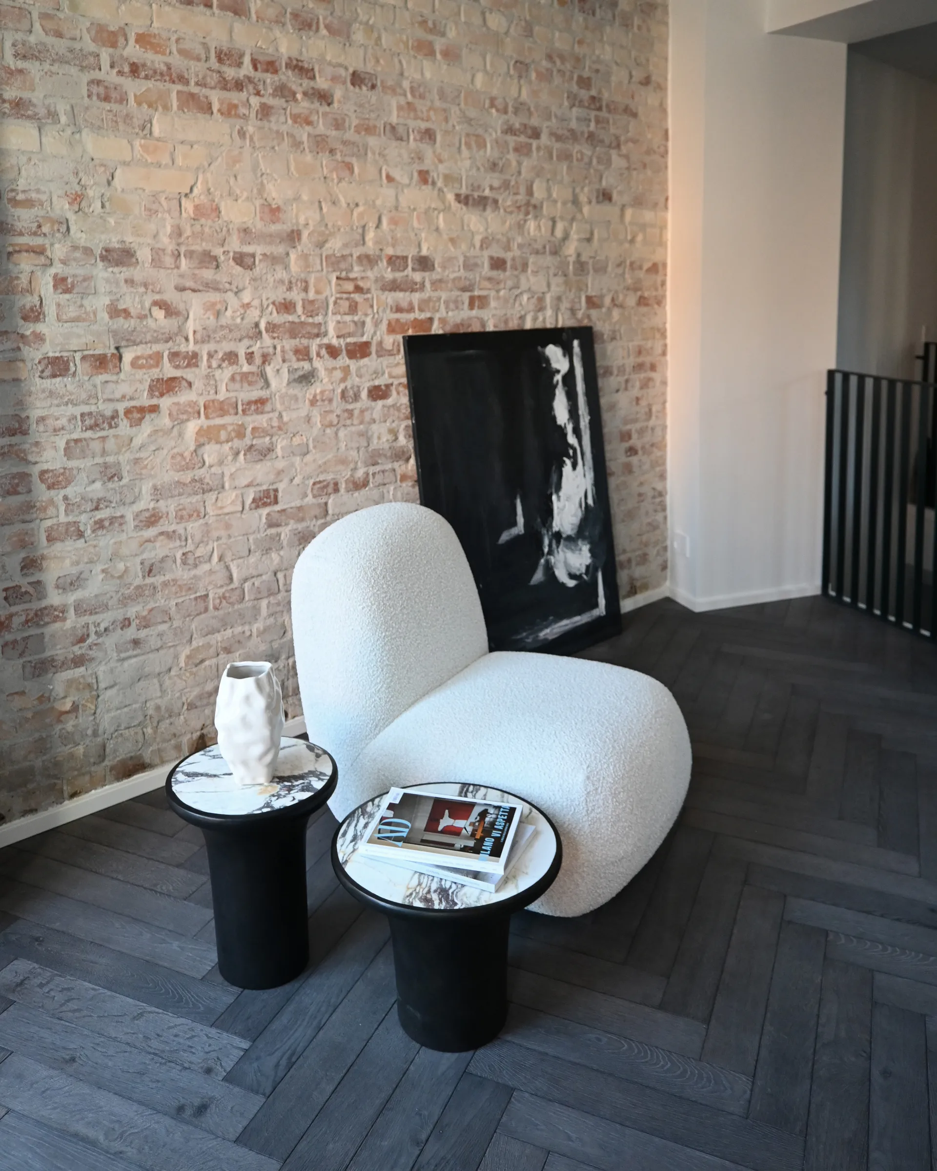 Jarrón Katachi mini, High glaze birch 101 Copenhagen