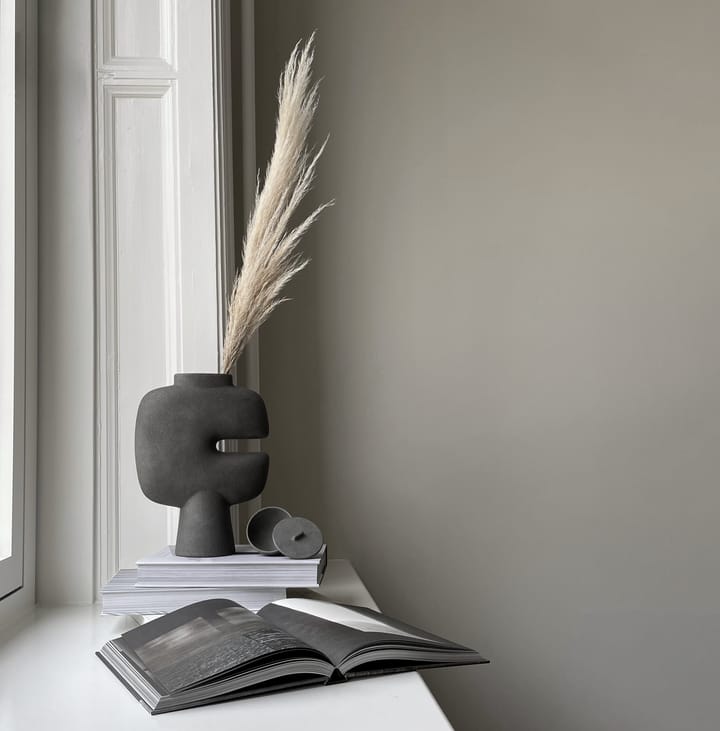 Jarrón mediano Tribal, Gris oscuro 101 Copenhagen