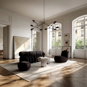 Jarrón Medio Sphere Bubl - Chocolate brown - 101 Copenhagen