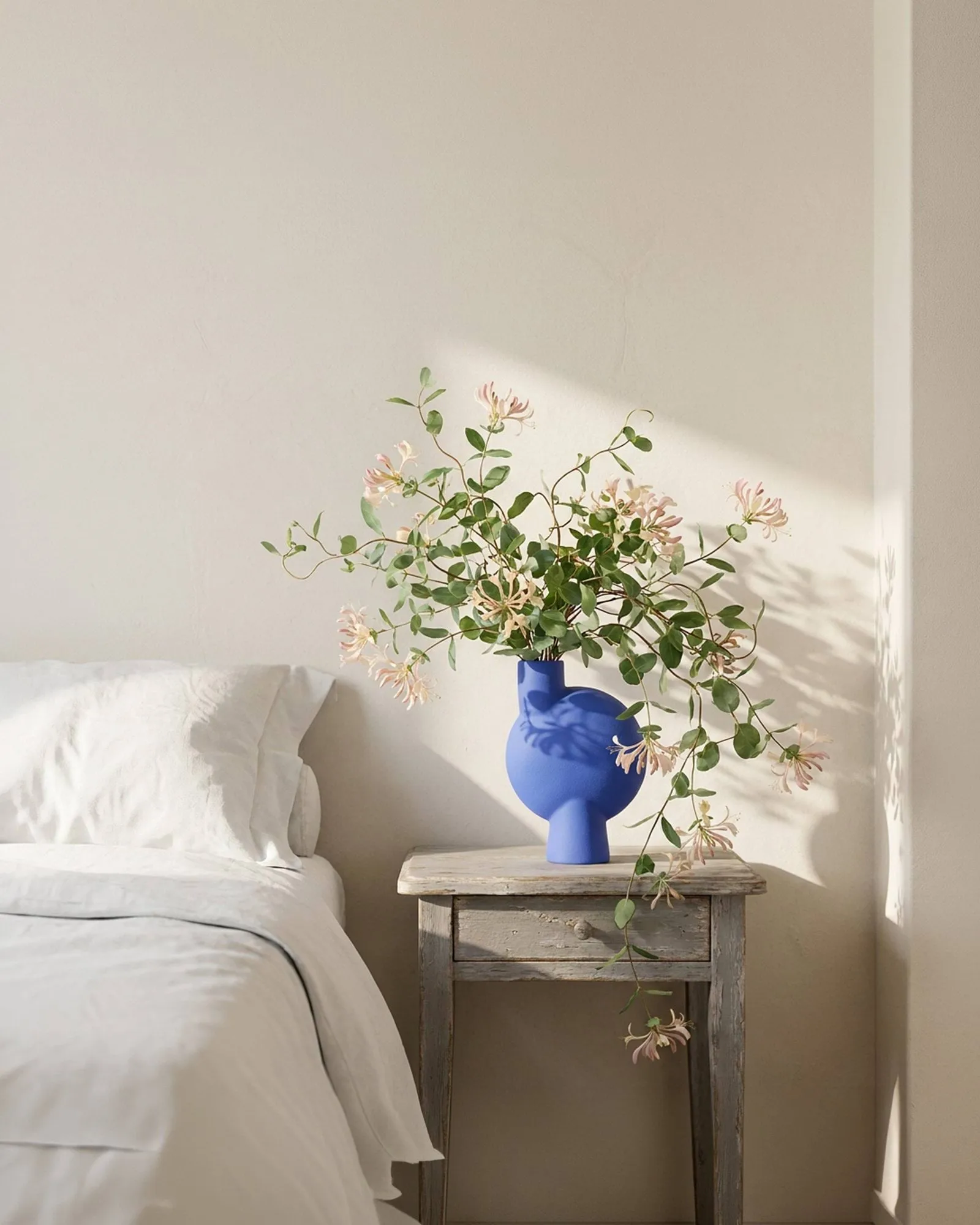Jarrón Medio Sphere Bubl, Marrakech blue 101 Copenhagen