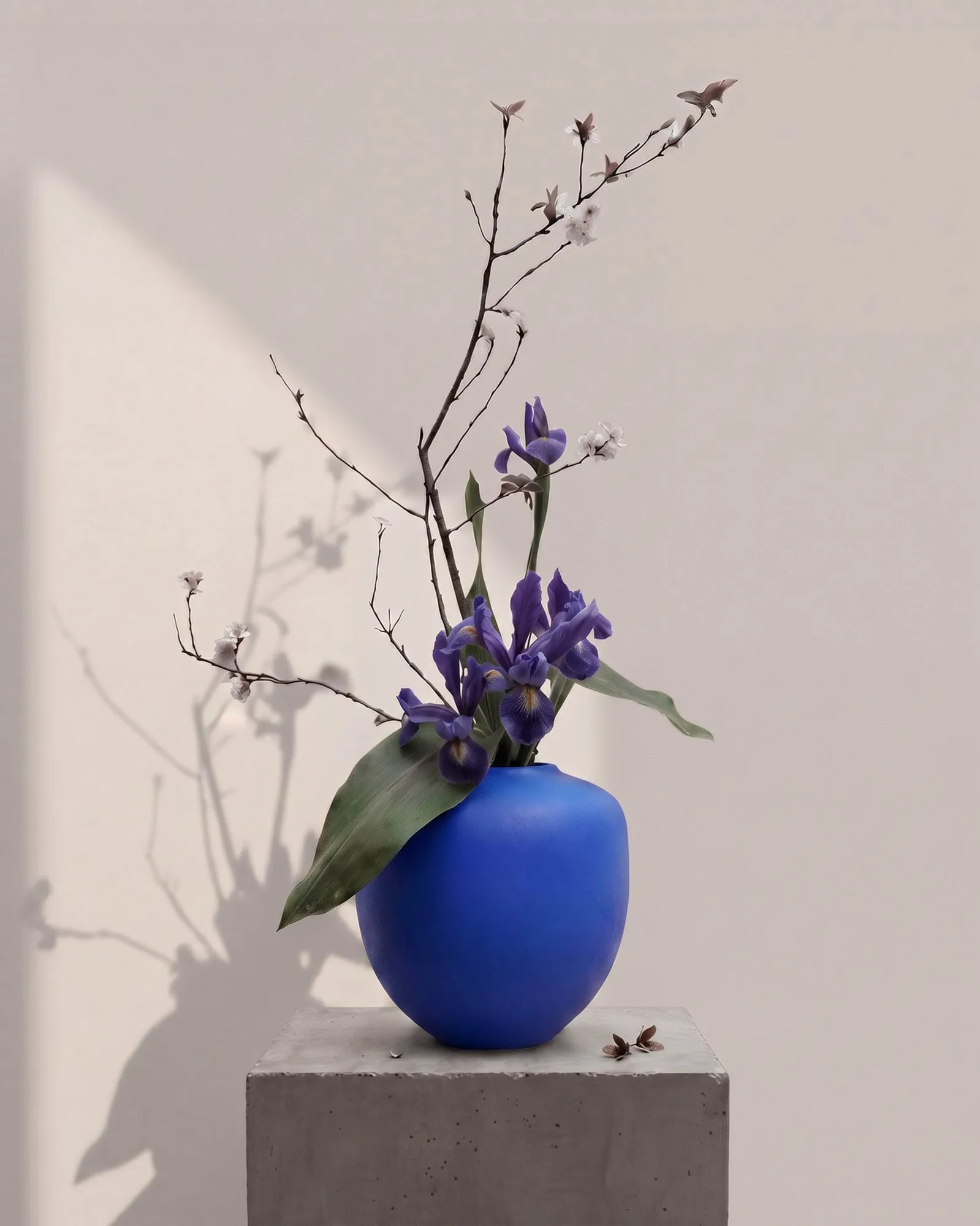 Jarrón medio Sunao 30 cm, Marrakech blue 101 Copenhagen