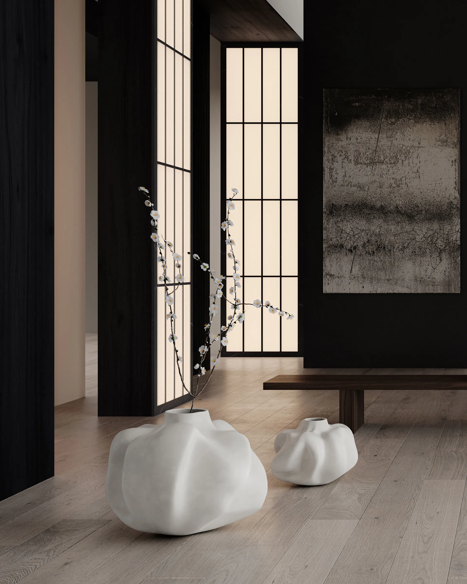 Jarrón Wabi Big 48 cm, Abedul 101 Copenhagen