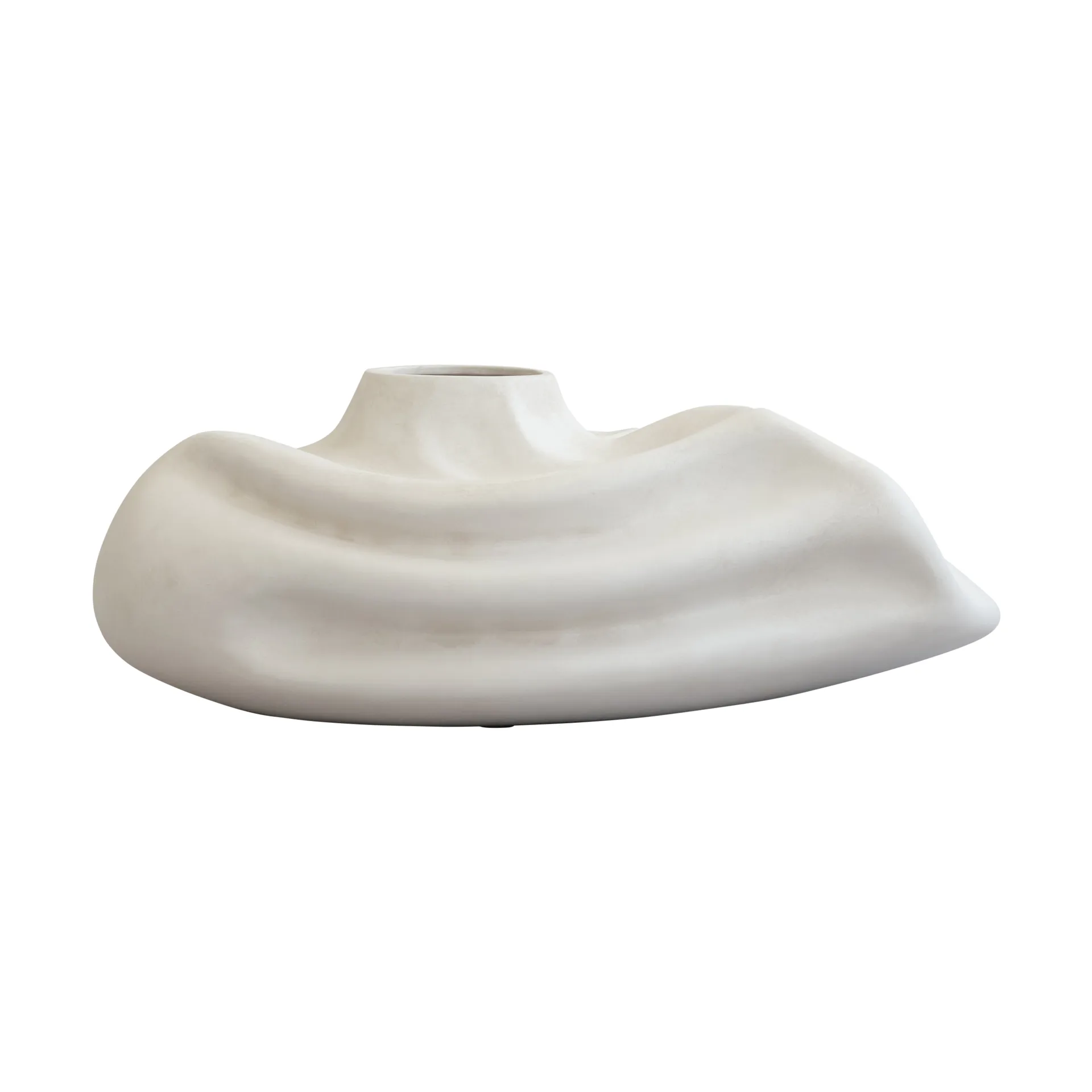 Jarrón Wabi Fat 23 cm, abedul 101 Copenhagen