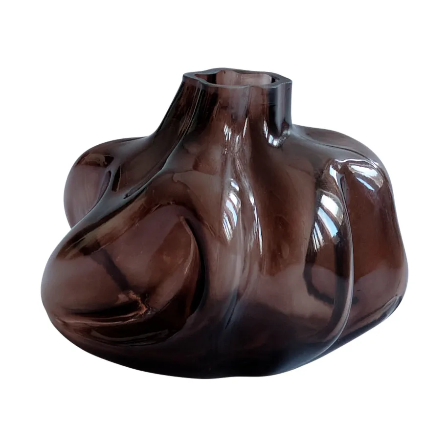 Jarrón Wabi Mini 16 cm, Smoked forest 101 Copenhagen