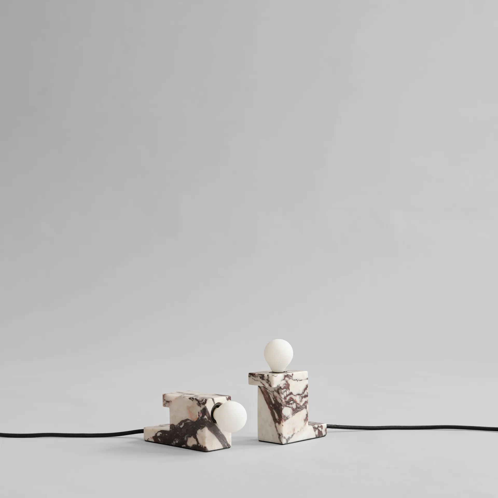 Lámpara baja Brick 8x14 cm, Calacatta 101 Copenhagen