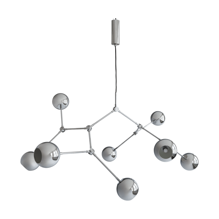 Lámpara de araña Drop Chandelier Globe - Chrome - 101 Copenhagen