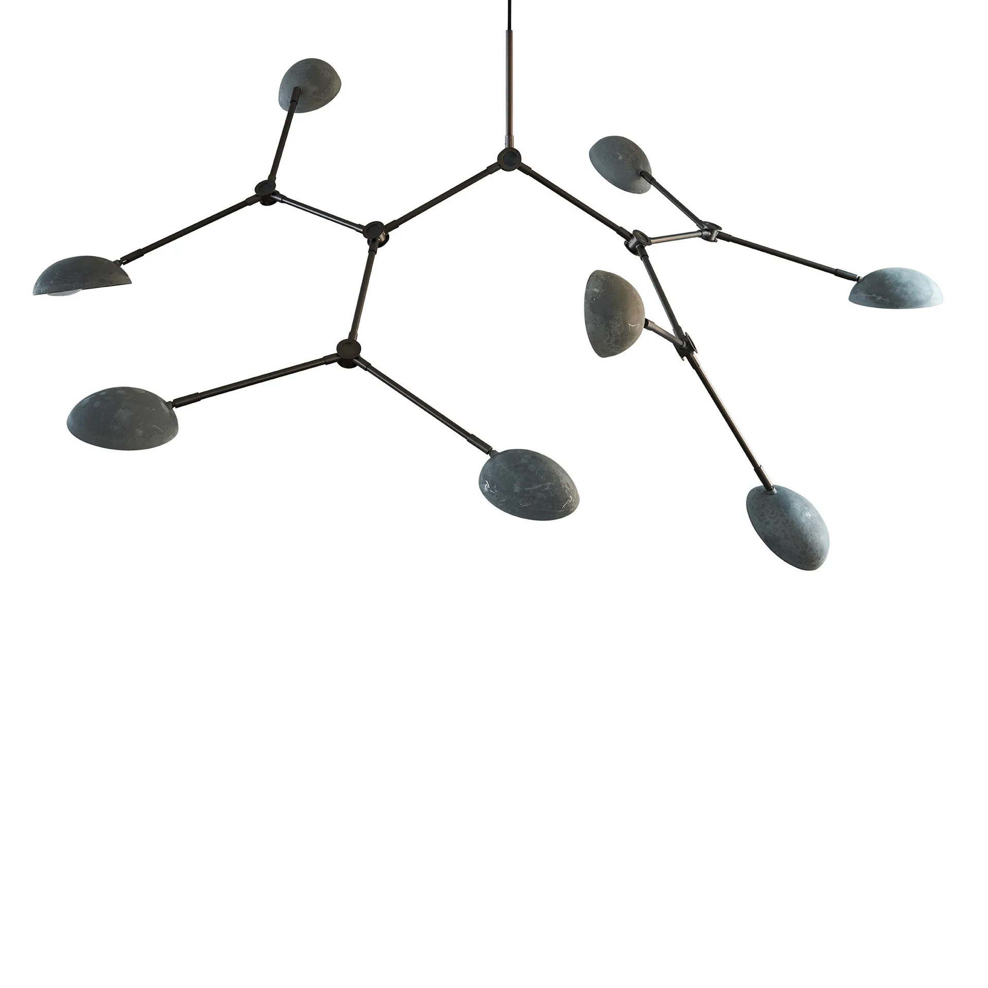 Lámpara de araña Drop Chandelier, Óxido 101 Copenhagen