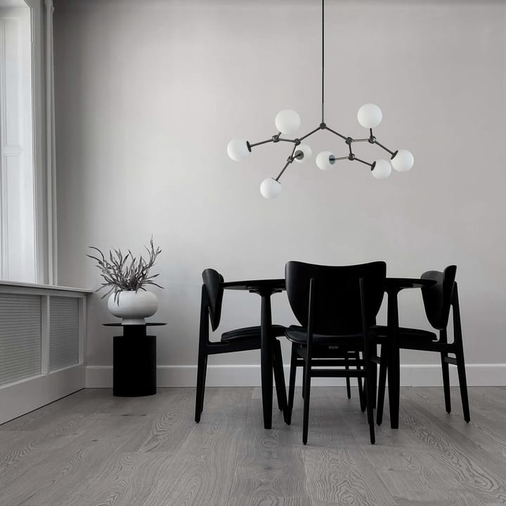 Lámpara de araña mini Drop Chandelier Bulp, Gris 101 Copenhagen
