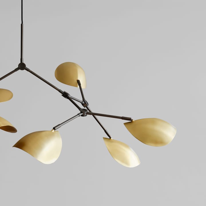 Lámpara de araña Stingray Chandelier, Latón 101 Copenhagen