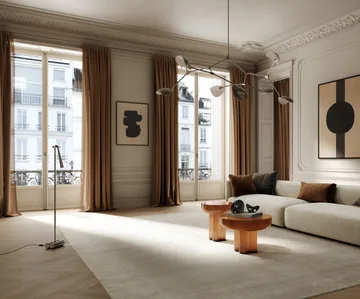 Lámpara de pie Snake - Chrome - 101 Copenhagen