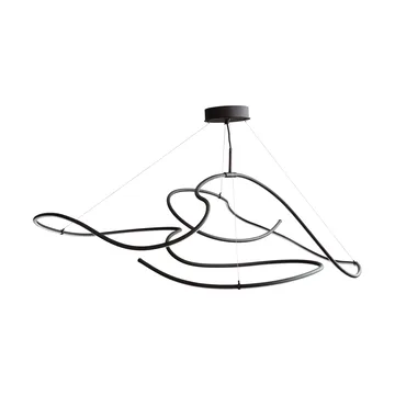 Lámpara de techo Ghost Chandelier big - Burned black - 101 Copenhagen