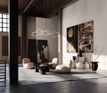 Lámpara de techo Ghost Chandelier big - Chrome - 101 Copenhagen