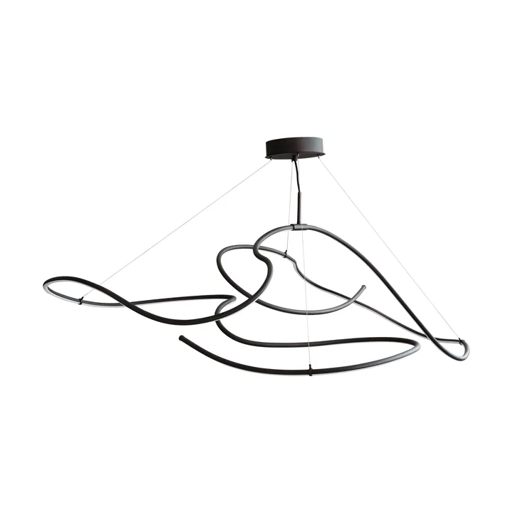 Lámpara de techo Ghost Chandelier big - Negro quemado - 101 Copenhagen