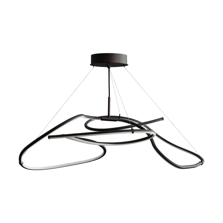 Lámpara de techo Ghost Chandelier mini - Burned black - 101 Copenhagen