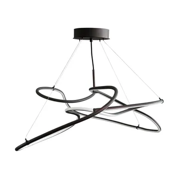 Lámpara de techo Ghost Chandelier mini - Negro quemado - 101 Copenhagen